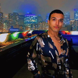 Zara Abstract Print Sheer  Long Sleeve Button Down